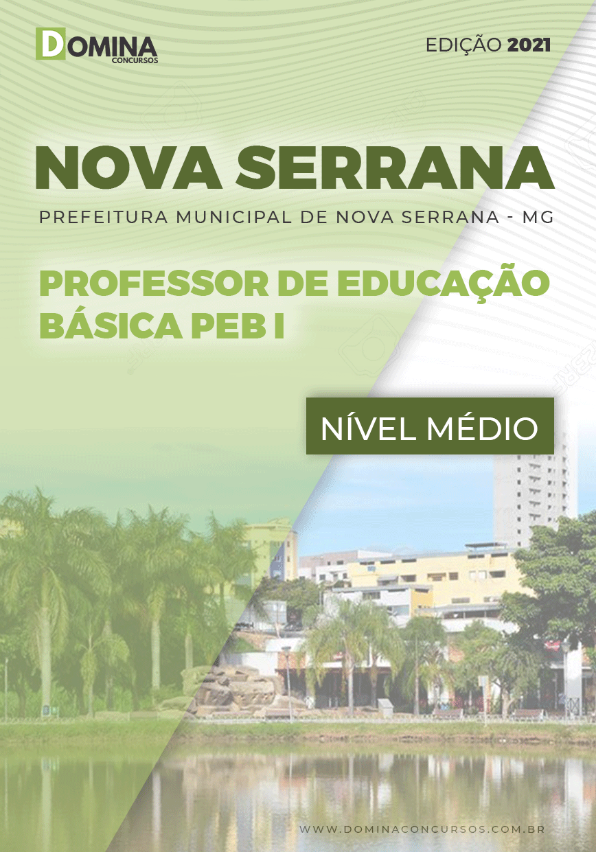 Apostila Pref Nova Serrana MG 2021 Professor Educação Básica