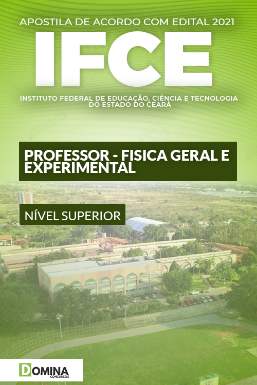 Apostila IFCE 2021 Professor Física Geral e Experimental
