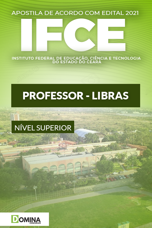 Apostila Concurso IFCE 2021 Professor Libras