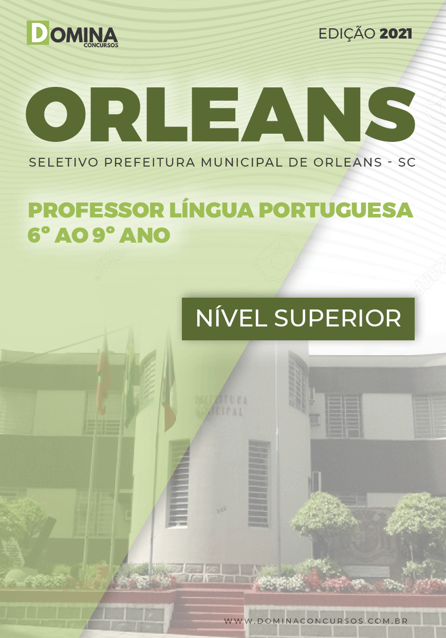 Apostila Pref Orleans SC 2021 Prof Português 6º ao 9º Ano