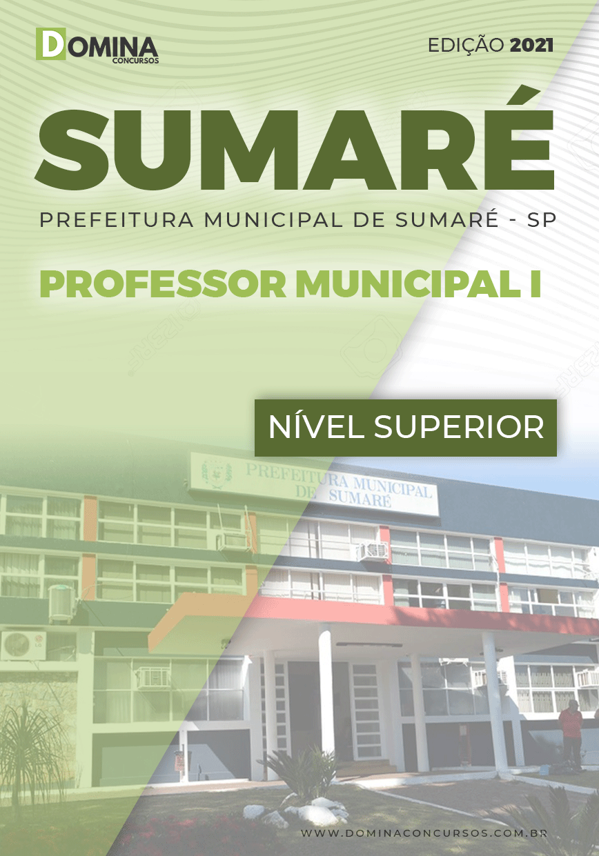 Apostila Concurso Pref Sumaré SP 2021 Professor Municipal I