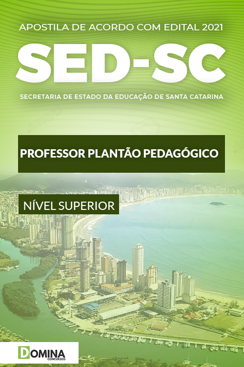 Apostila SED SC 2021 Professor Plantão Pedagógico