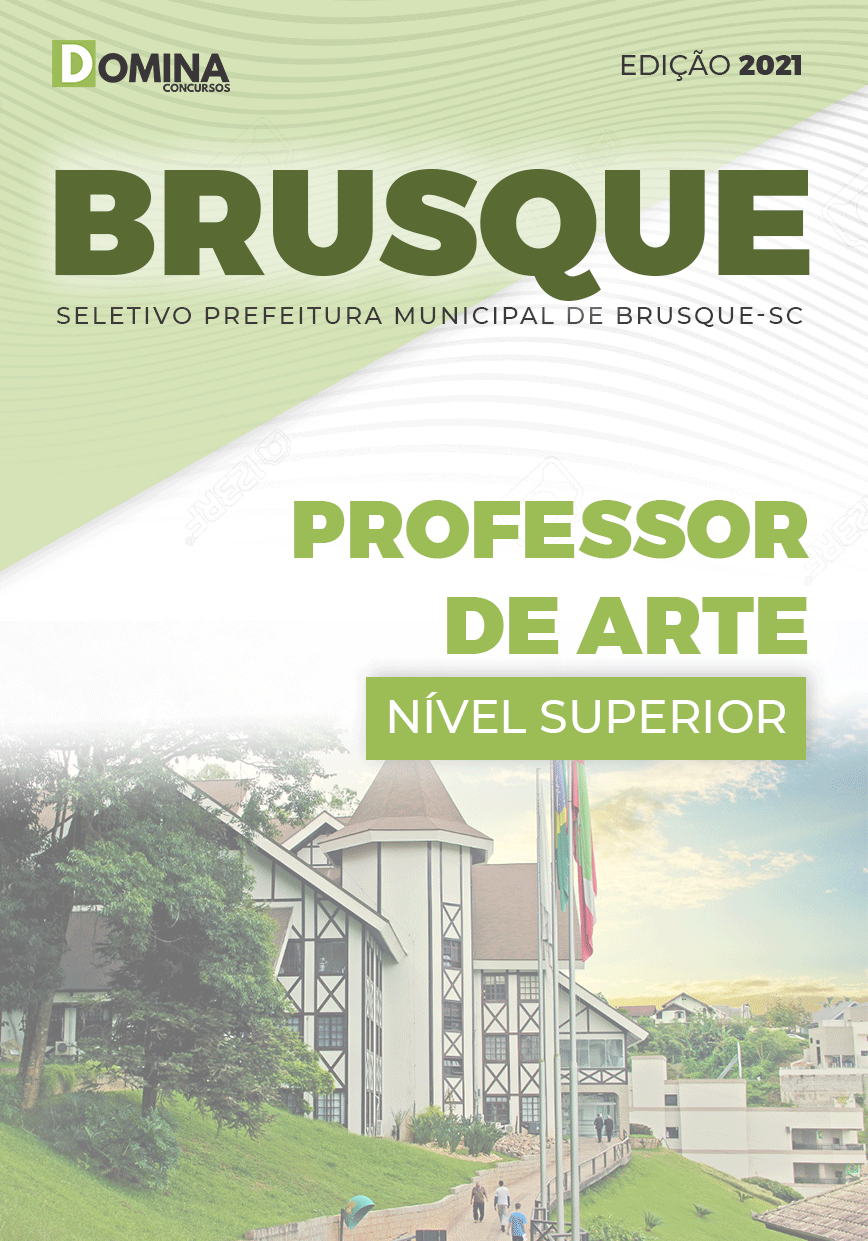 Apostila Pref Brusque SC 2021 Professor de Arte