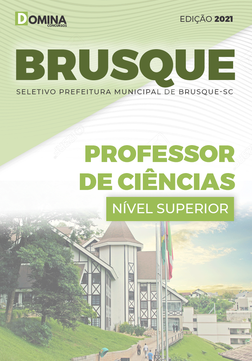 Apostila Pref Brusque SC 2021 Professor de Ciências