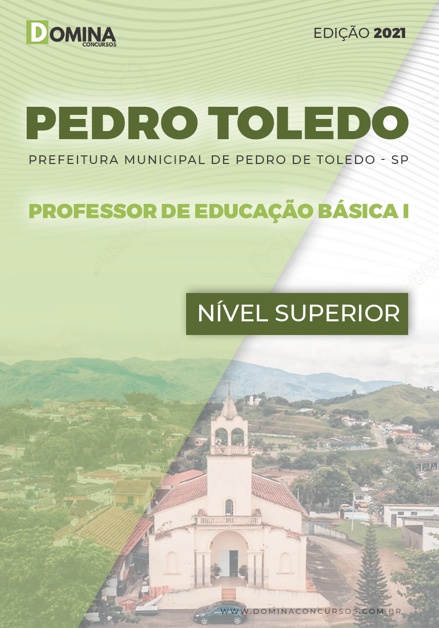 Apostila Pref Pedro Toledo SP 2021 Prof Educação Básica I