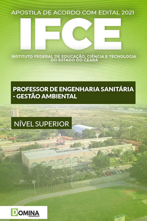 Apostila IFCE 2021 Professor de Engenharia Gestão Ambiental