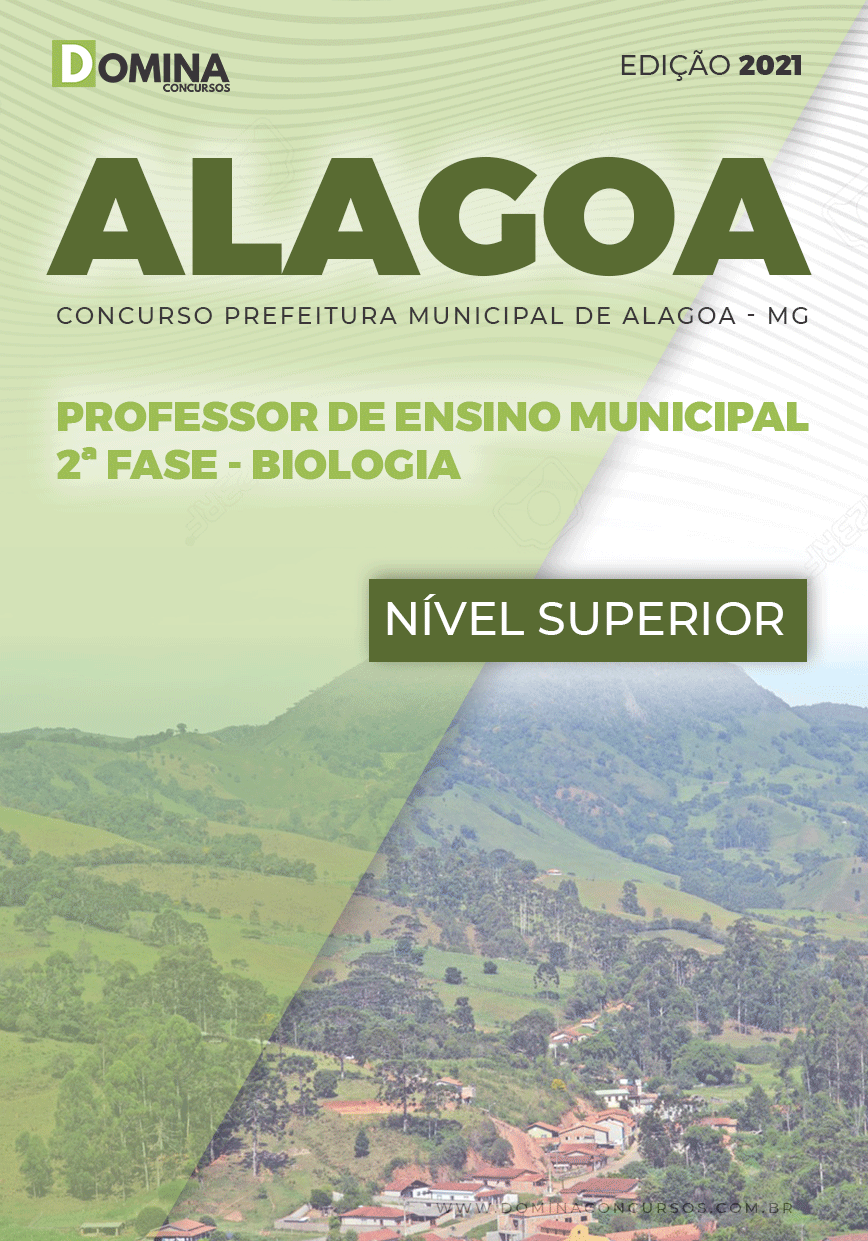 Apostila Pref Alagoa MG 2021 Professor 2ª Fase Biologia