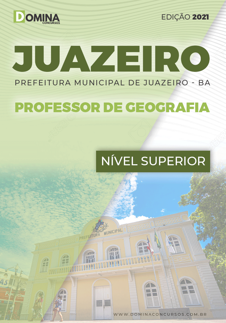 Apostila Pref Juazeiro BA 2021 Professor de Geografia