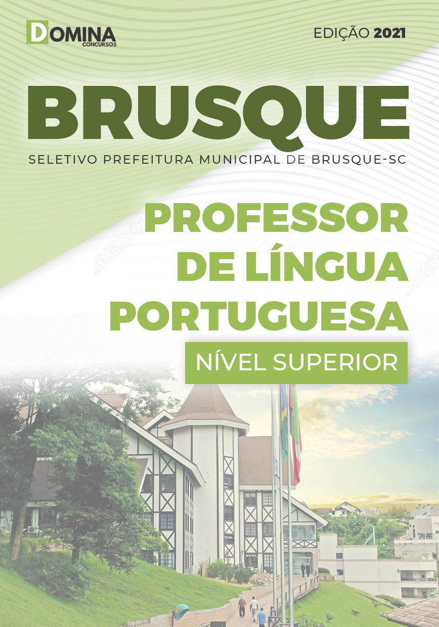 Apostila Pref Brusque SC 2021 Professor Língua Portuguesa