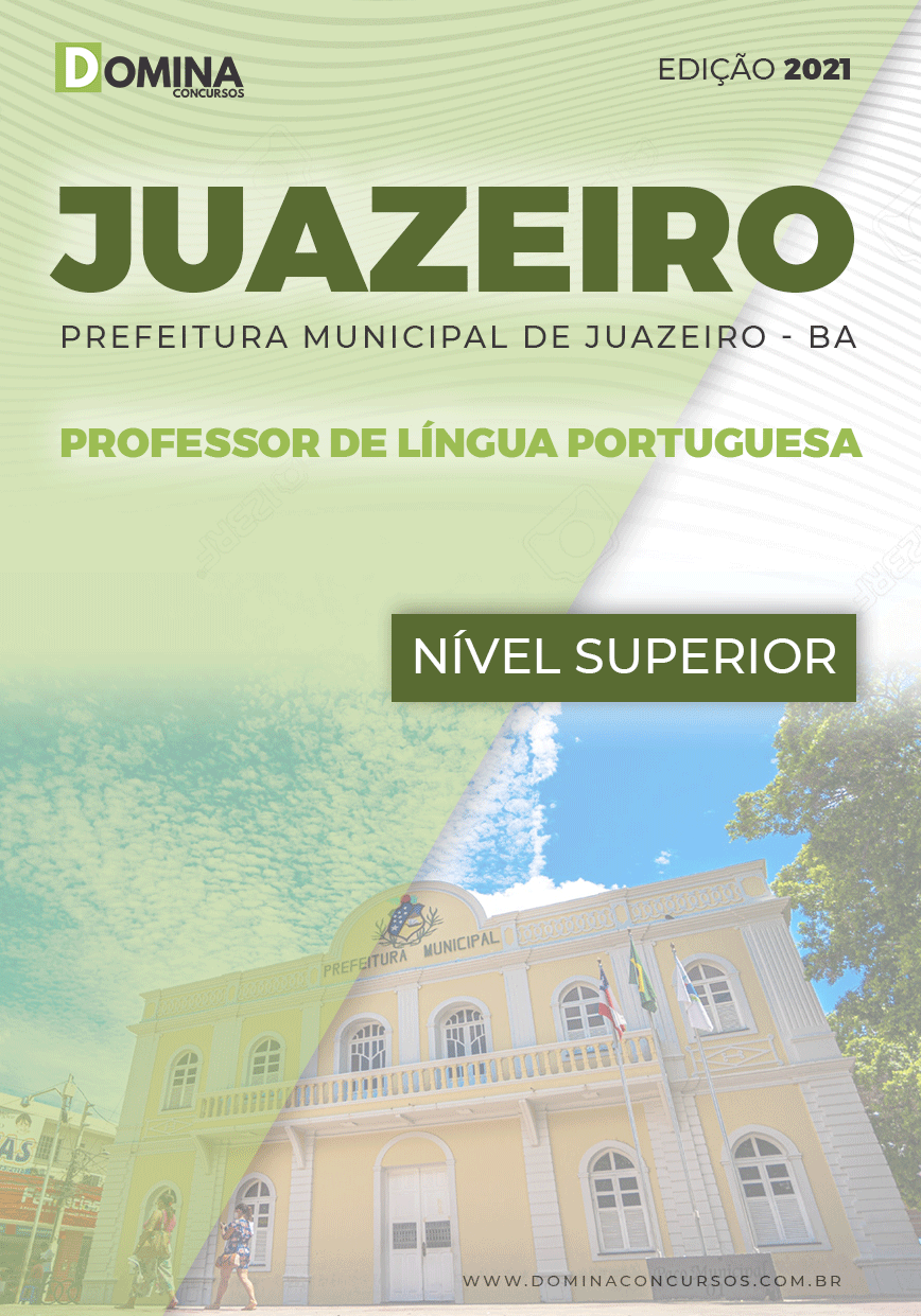 Apostila Pref Juazeiro BA 2021 Professor de Língua Portuguesa