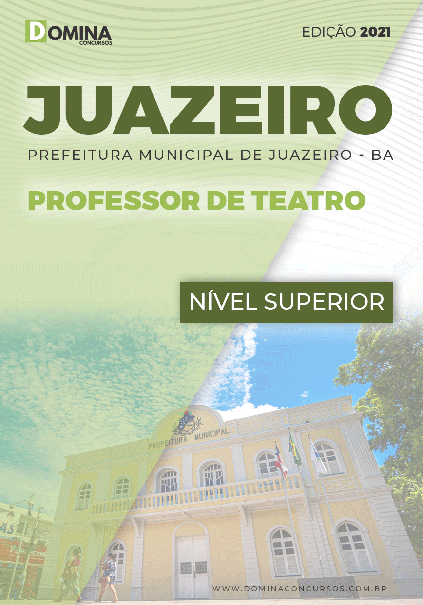 Apostila Pref Juazeiro BA 2021 Professor de Teatro