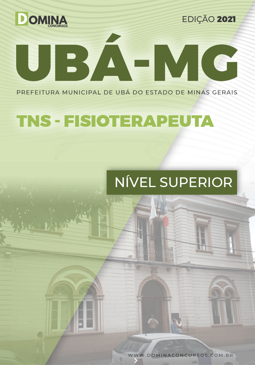 Apostila Concurso Pref Ubá MG 2021 TNS Fisioterapeuta