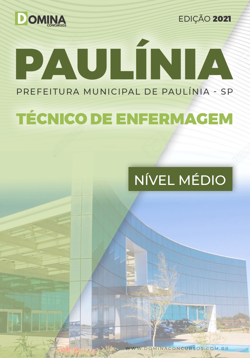 Apostila Pref Paulínia SP 2021 Técnico de Enfermagem