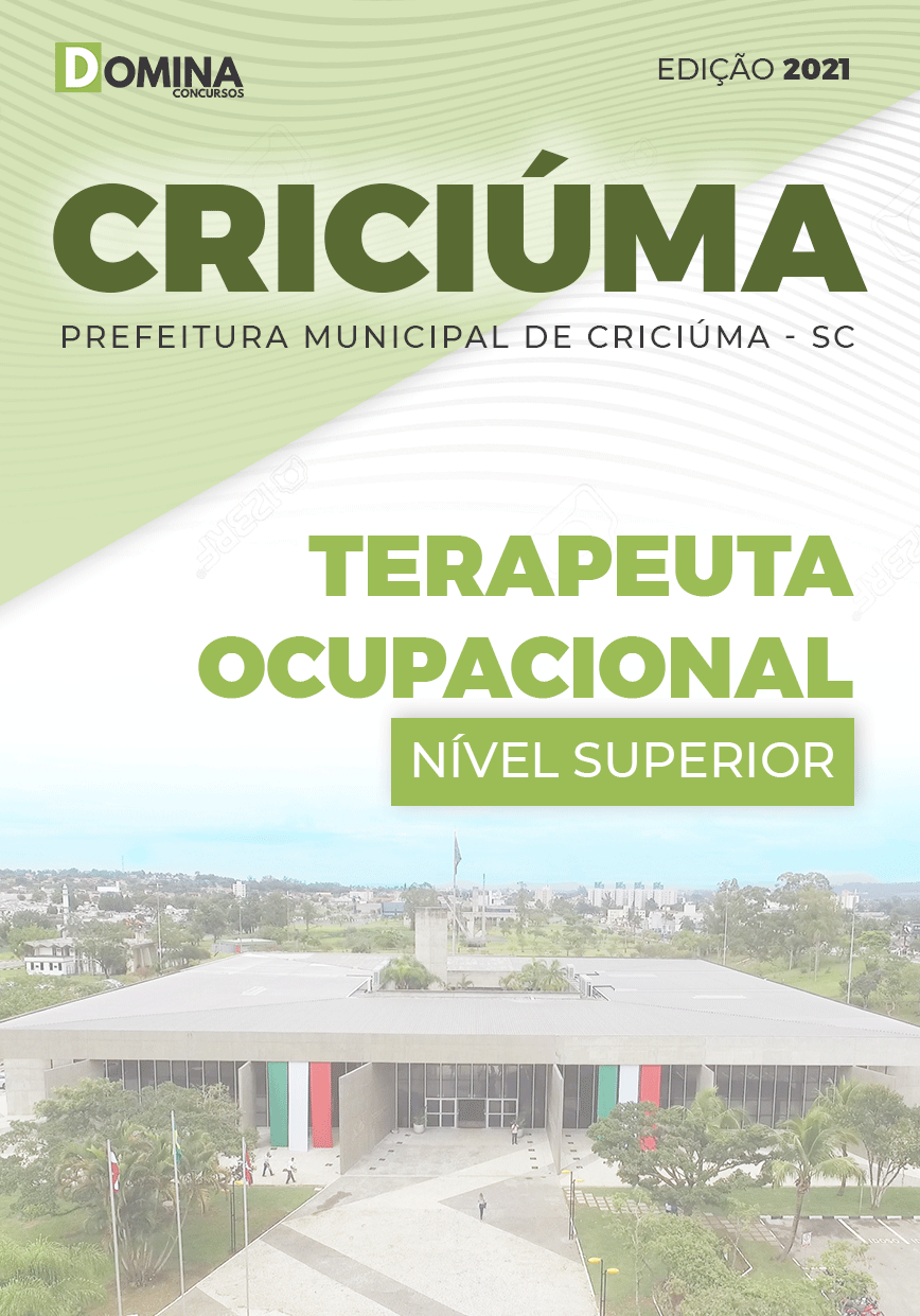 Apostila Pref Criciúma SC 2021 Terapeuta Ocupacional