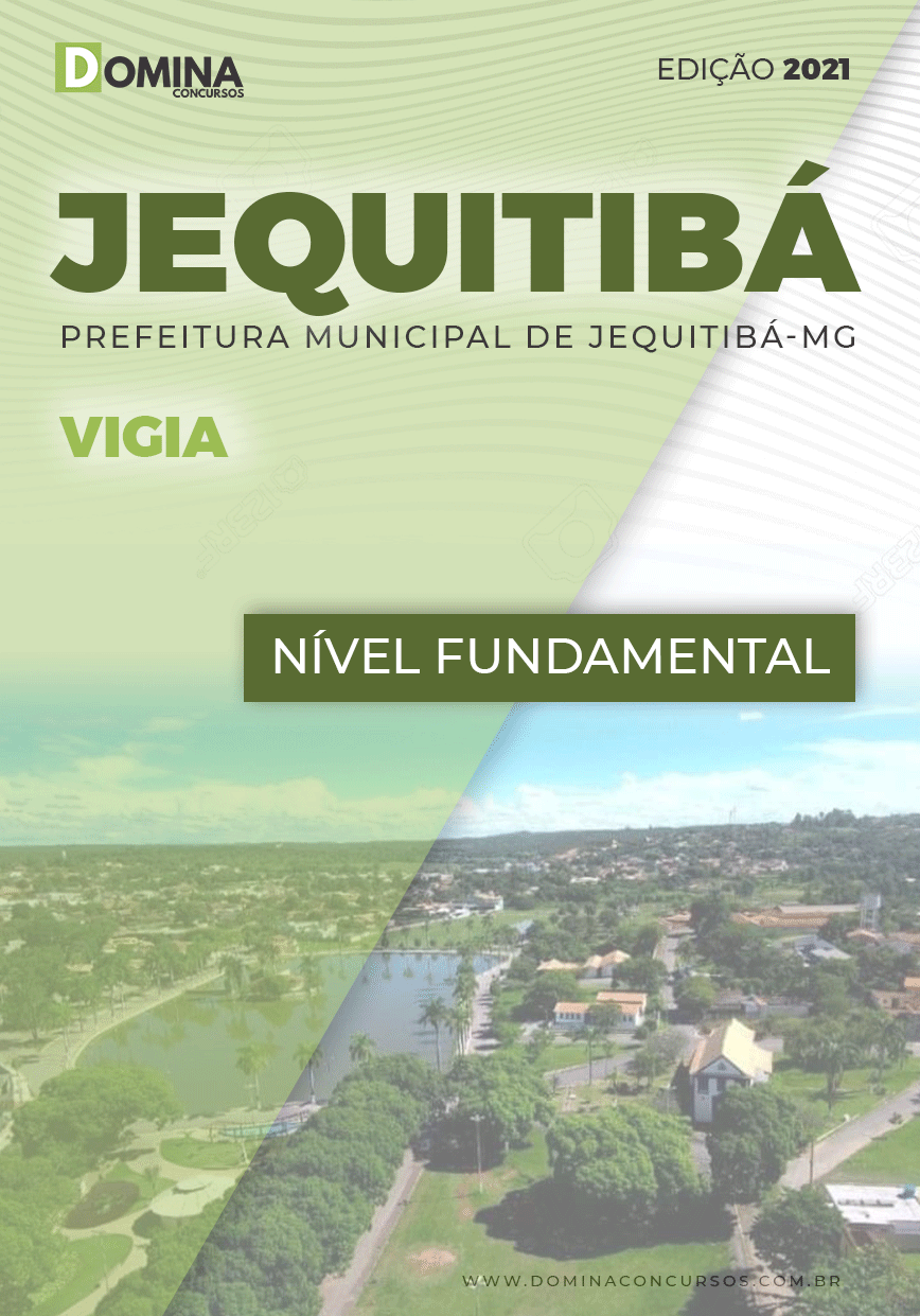 Apostila Digital Seletivo Pref Jequitibá MG 2021 Vigia