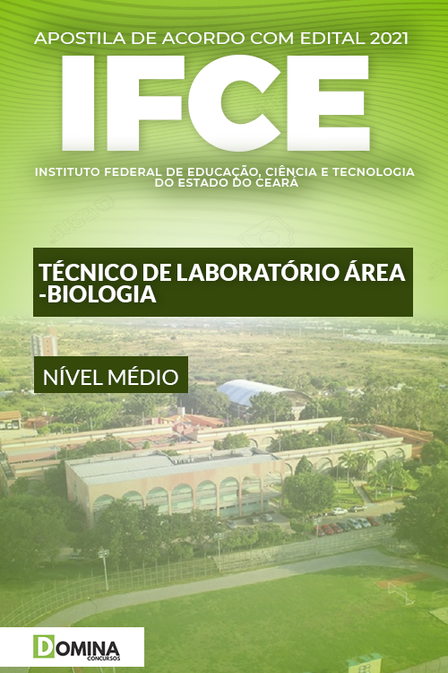 Apostila IFCE 2021 Técnico de Laboratório Biologia