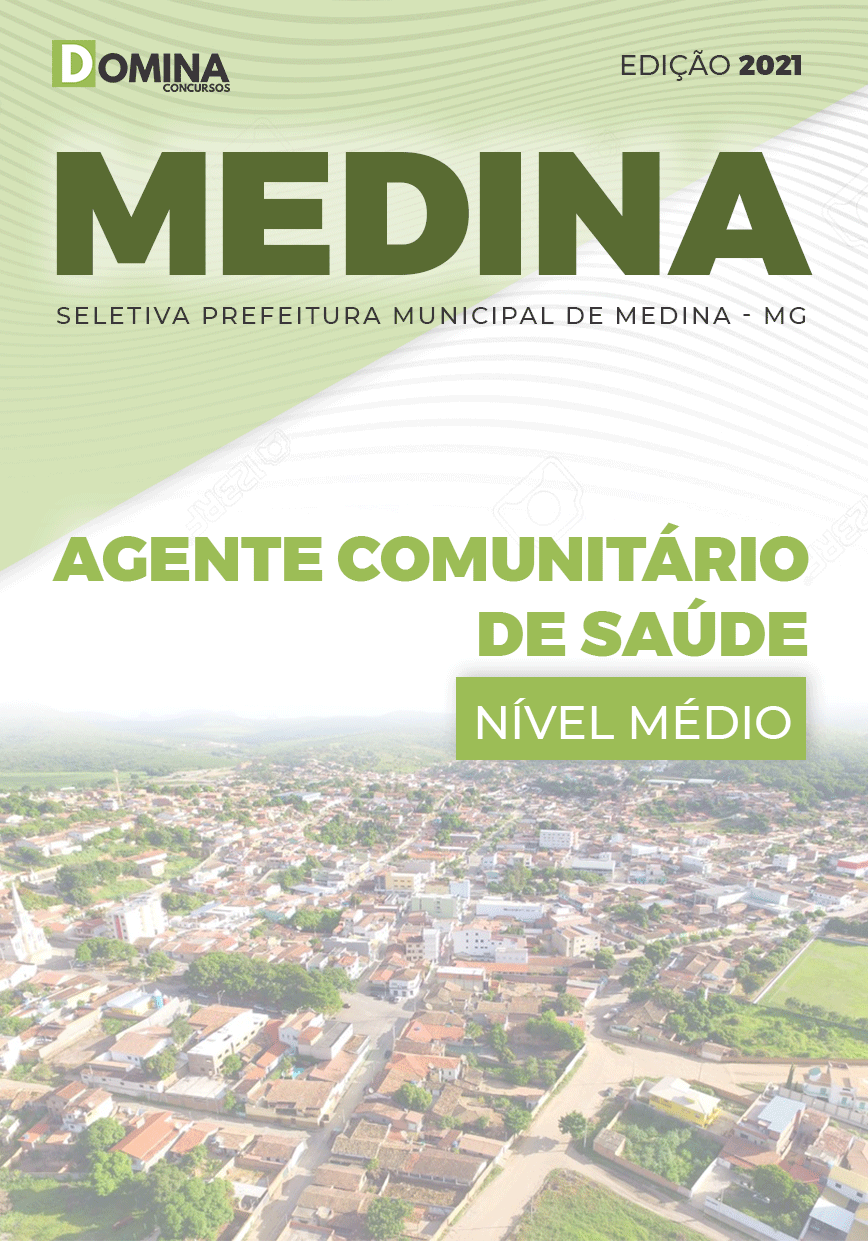 Apostila Pref Medina MG 2021 Agente Comunitário de Saúde