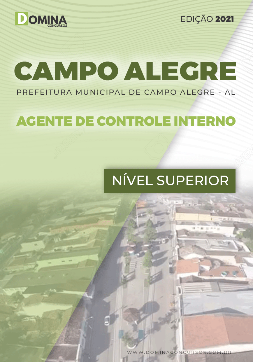 Apostila Pref Campo Alegre AL 2021 Agente de Controle Interno