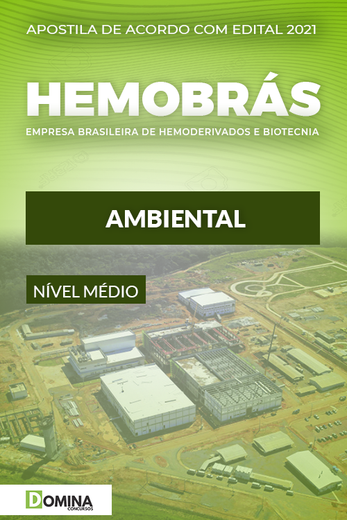 Apostila Concurso Hemobrás 2021 Técnico Industrial Ambiental