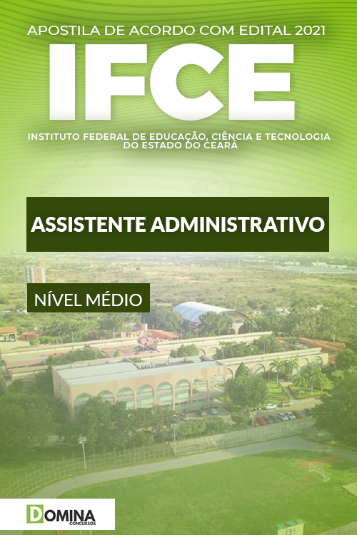 Apostila Concurso IFCE 2021 Assistente Administrativo