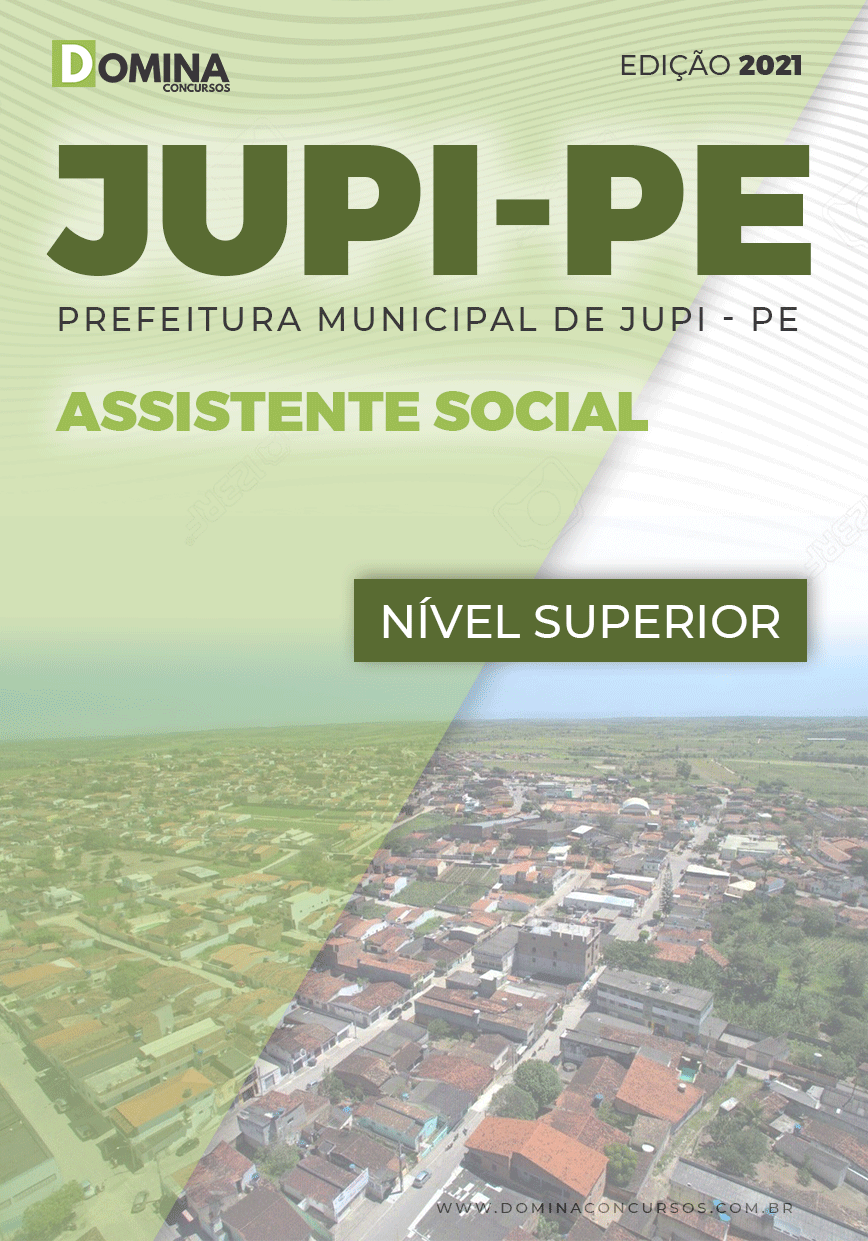 Apostila Concurso Prefeitura Jupi PE 2021 Assistente Social