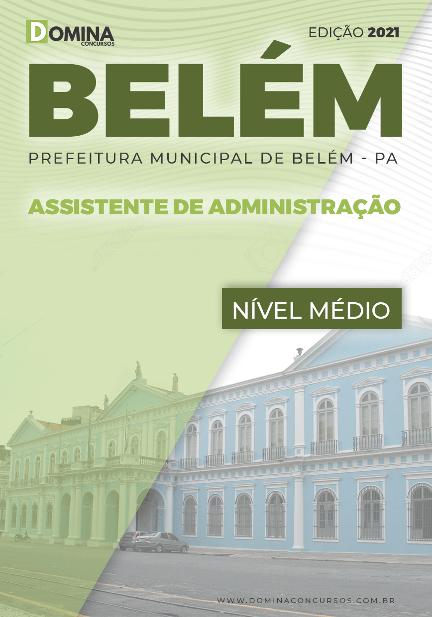 Apostila Pref Belém PA 2021 Assistente de Administração