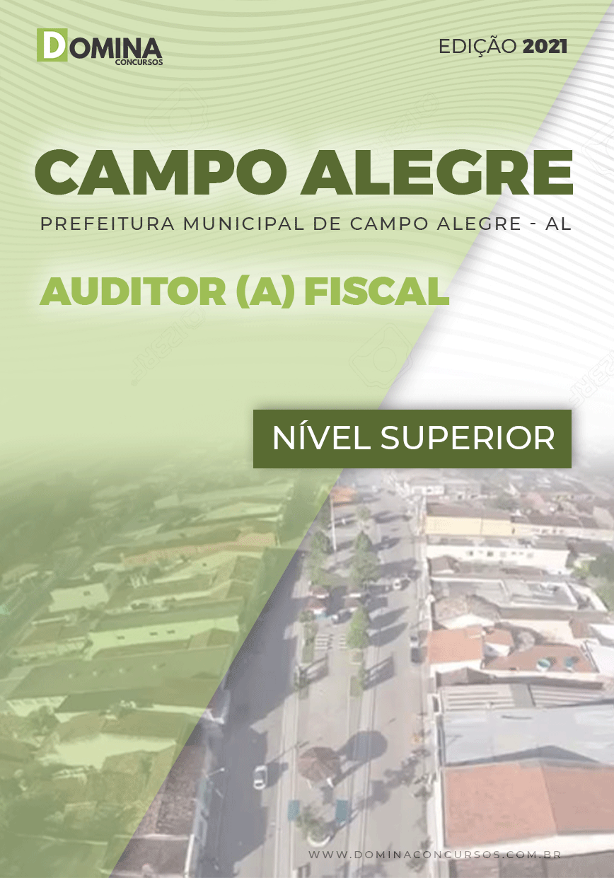 Apostila Concurso Pref Campo Alegre AL 2021 Auditor Fiscal