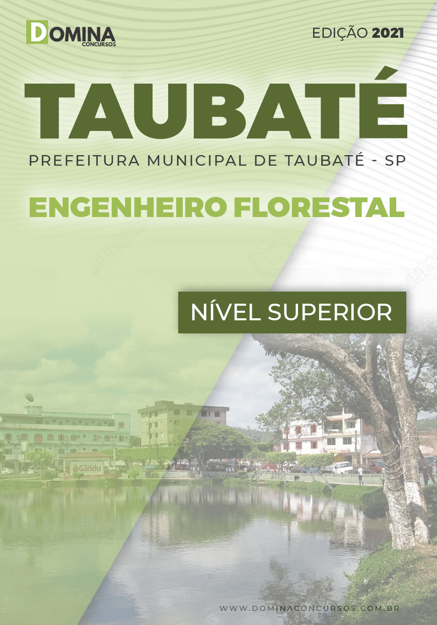 Apostila Concurso Pref Taubaté SP 2022 Engenheiro Florestal