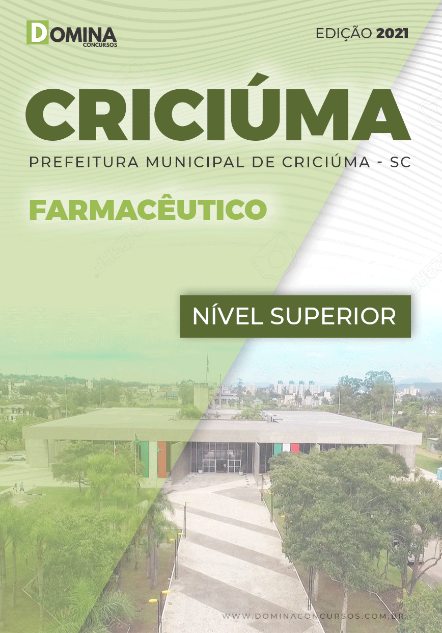 Apostila Seletivo Pref Criciúma SC 2021 Farmacêutico
