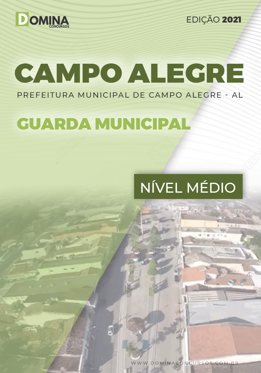 Apostila Concurso Pref Campo Alegre AL 2021 Guarda Municipal