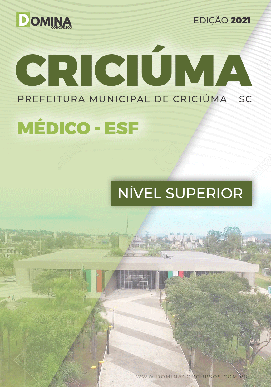 Apostila Seletivo Pref Criciúma SC 2021 Médico ESF