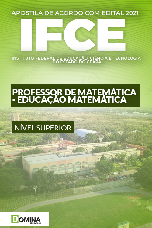 Apostila Concurso IFCE 2021 Professor Educação Matemática