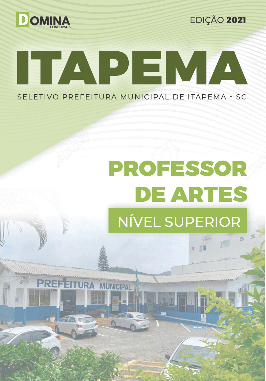 Apostila Processo Seletivo Itapema SC 2021 Professor de Artes