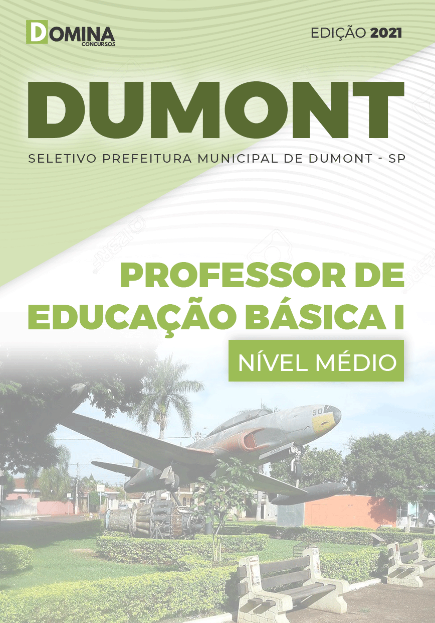 Apostila Pref Dumont SP 2021 Professor de Educação Básica I
