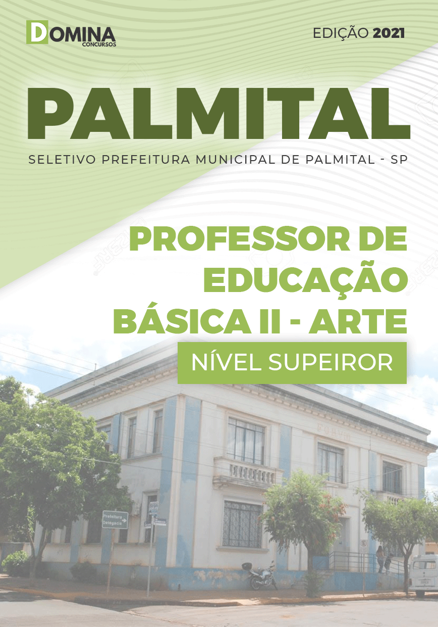 Apostila Seletivo Pref Palmital SP 2021 Professor II Arte