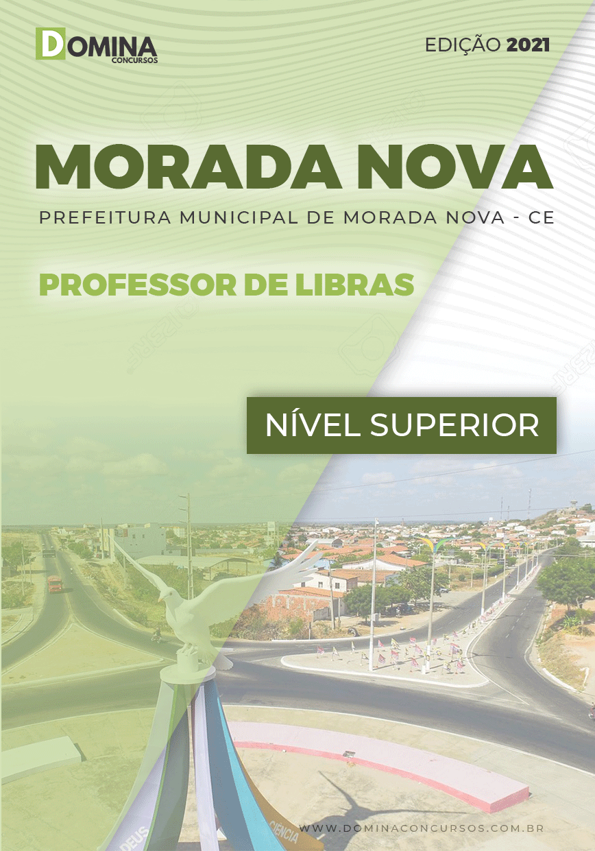 Apostila Pref Morada Nova CE 2021 Professor de Libras