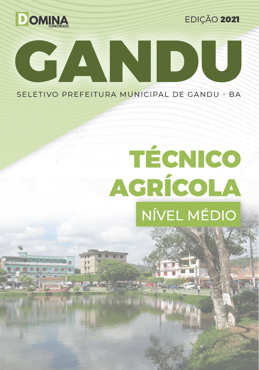 Apostila Prefeitura Gandu BA 2021 Técnico Agrícola