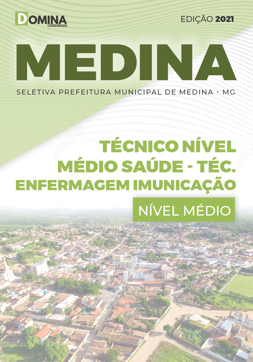 Apostila Pref Medina MG 2021 Técnico Enfermagem Imunização