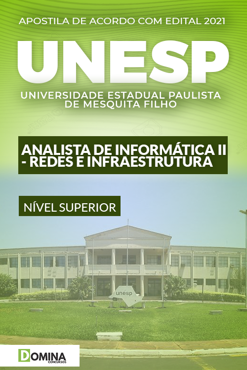 Apostila Concurso UNESP UAIQ 2022 Analista Informática II
