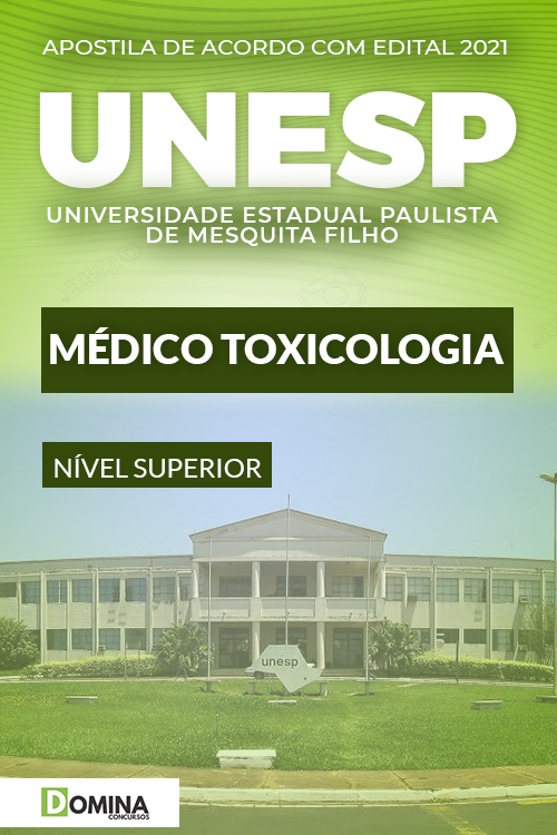 Apostila Concurso UNESP UNIB 2022 Médico Toxicologia