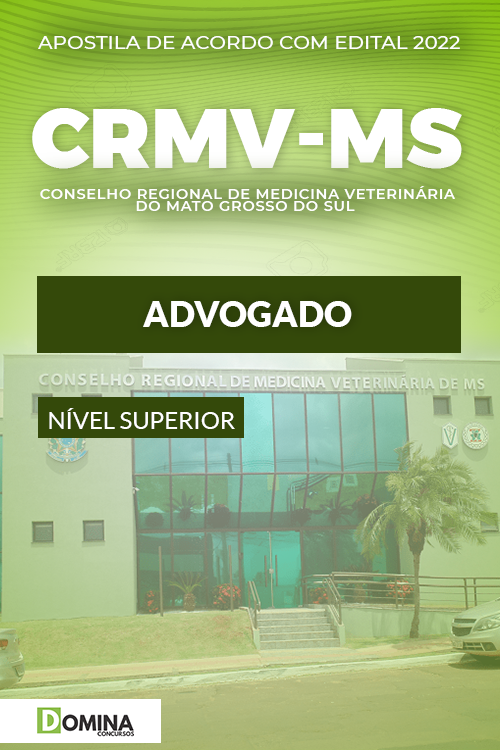 Apostila Concurso Público CRMV MS 2022 Advogado