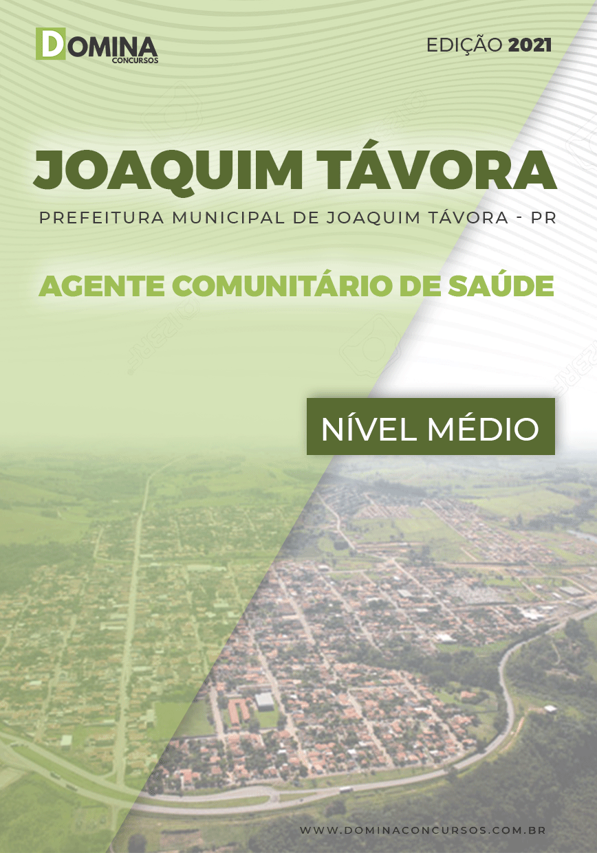 Apostila Pref Joaquim Távora PR 2021 Agente Comunitário Saúde