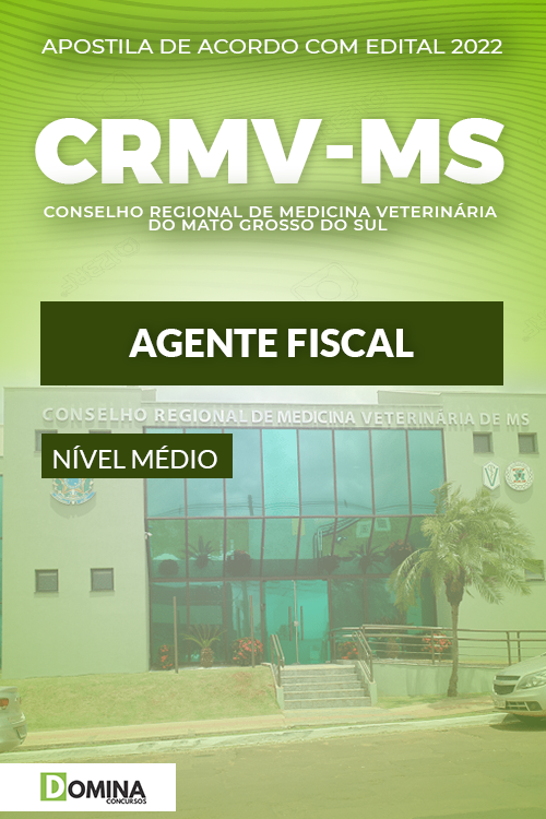 Apostila Digital Concurso CRMV MS 2022 Agente Fiscal