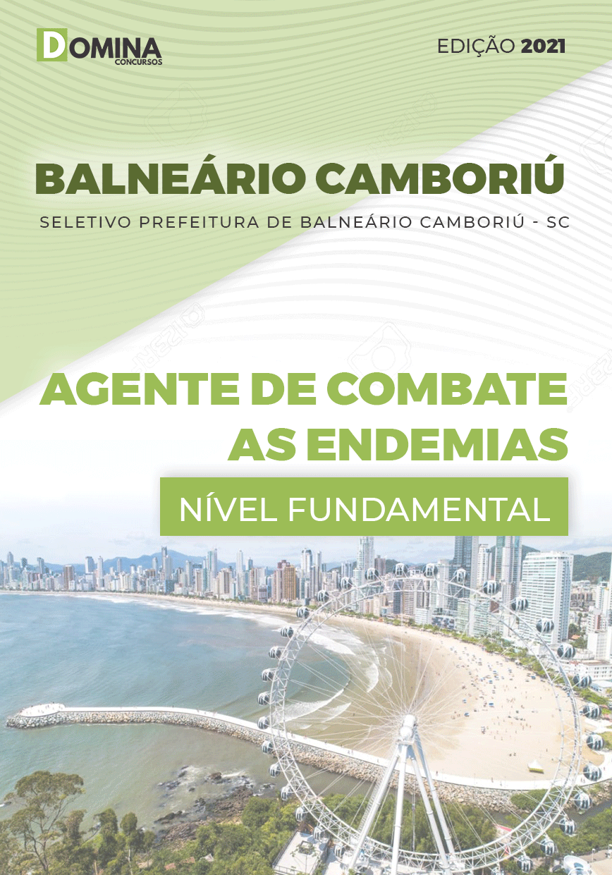 Apostila Pref Balneário Camboriú SC 2021 Agente de Endemias