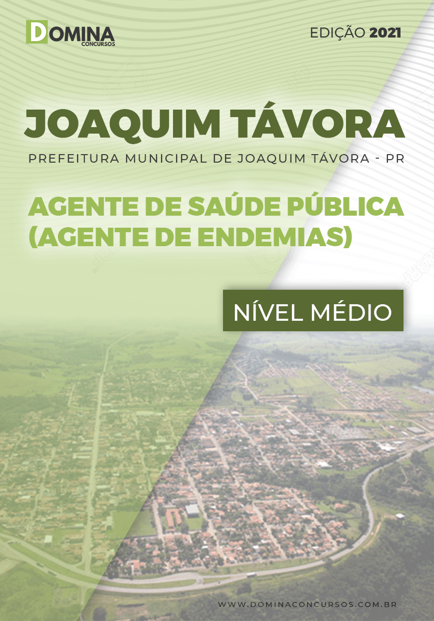 Apostila Pref Joaquim Távora PR 2021 Agente de Endemias