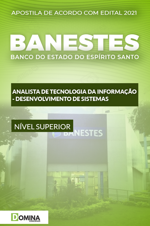 Apostila BANESTES 2021 Analista Desenvolvimento de Sistemas
