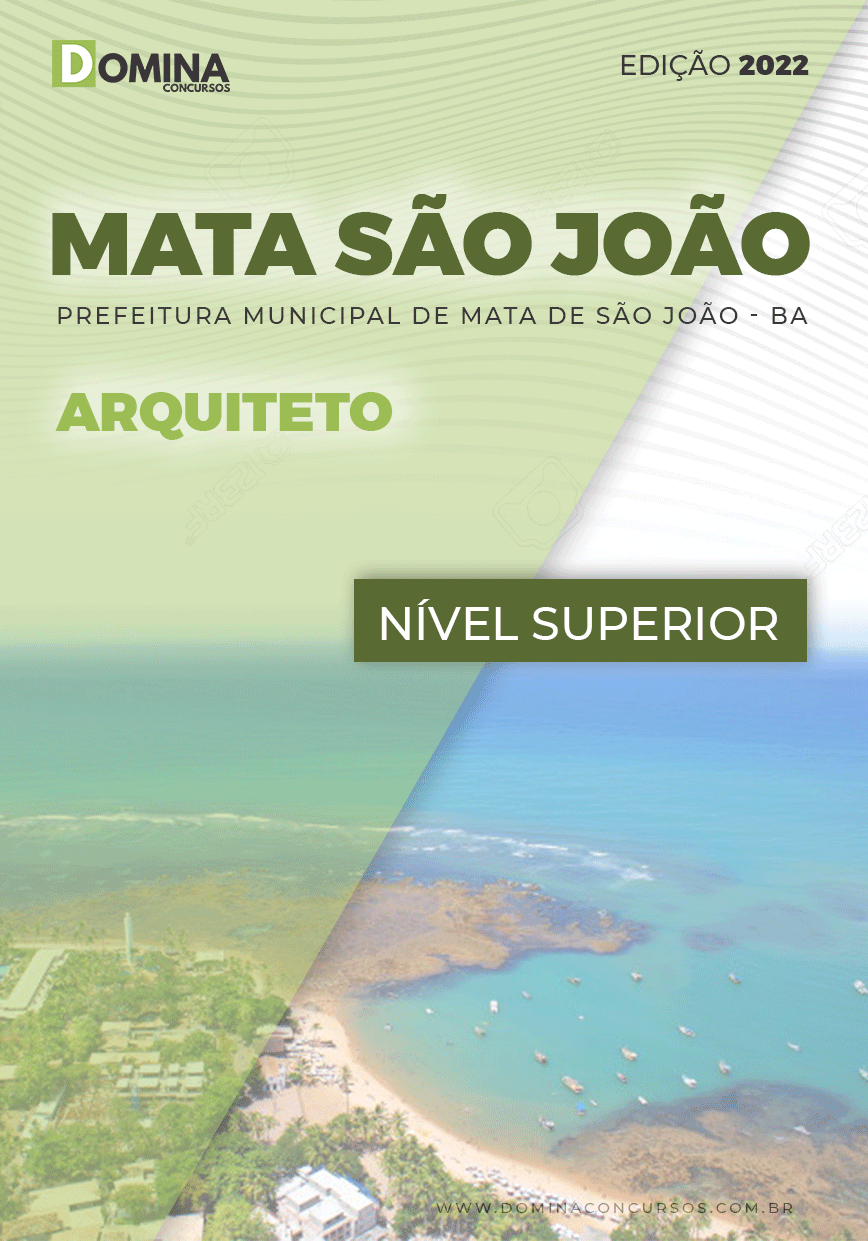 Apostila Concurso Pref Mata São João BA 2022 Arquiteto