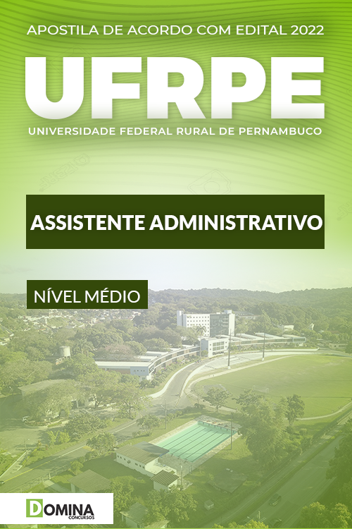 Apostila Concurso UFRPE 2022 Assistente Administrativo