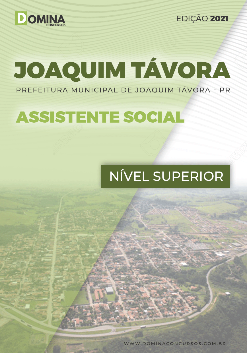 Apostila Pref Joaquim Távora PR 2021 Assistente Social