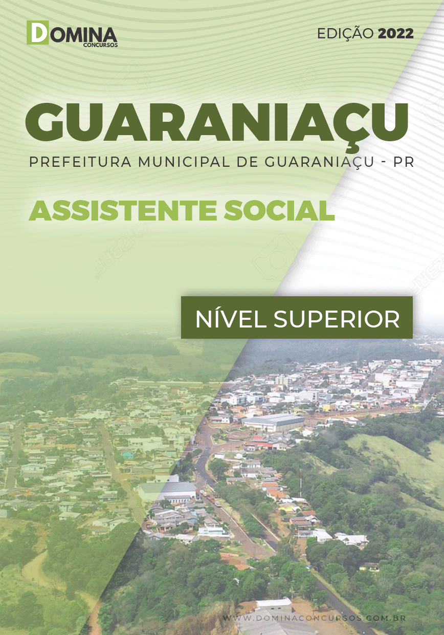 Apostila Concurso Pref Guaraniaçu PR 2022 Assistente Social